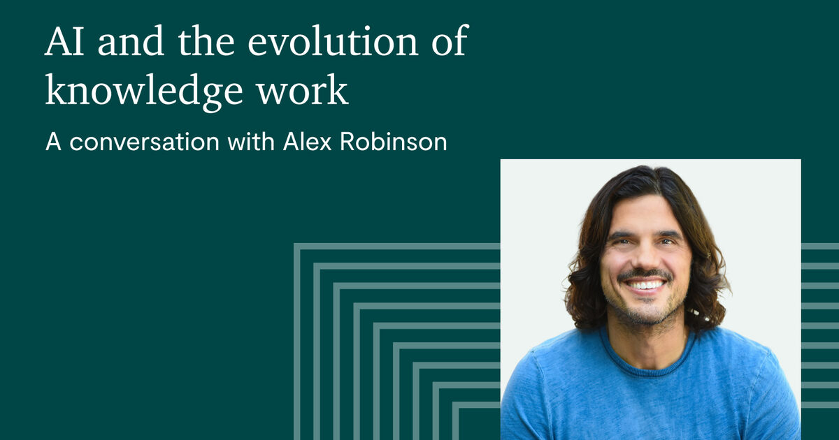 AI and the evolution of knowledge work