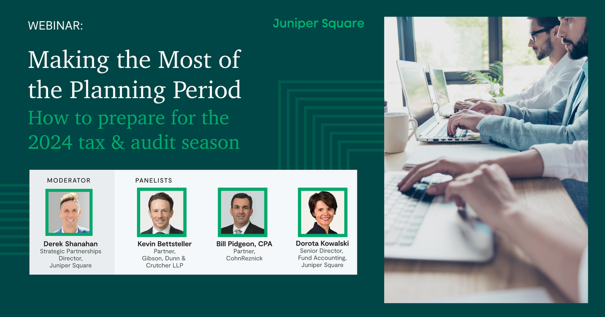 Making the Most of the Planning Period