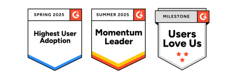 G2 awards summer 25