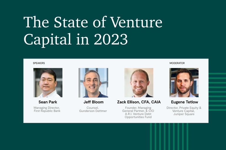 State of venture blog