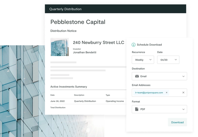 Investor reporting 2